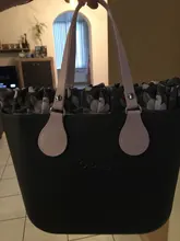 Inserto de forro interior para bolsa de Obag, Mini insertos clásicos para interior O bolso de silicona, resistente al agua, borde Floral