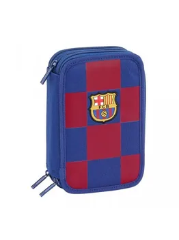 Plumier threefold 41 pieces FC Barcelona. 
Plumier threefold 41 pieces FC Barcelona.