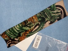 1PC 3D tatuaje impreso al aire libre manguitos de ciclismo personalidad calentador de brazo de protección UV bicicleta MTB bicicleta protección para brazos librar mangas