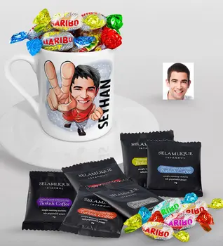 Personalized Mr Caricature Of Turkish Coffee Cup Selamlique Mixed Turkish Coffee house And Haribo Candy Gift Seti-33
Personalized Mr Caricature Of Turkish Coffee Cup Selamlique Mixed Turkish Coffee house And Haribo Candy Gift Seti-33