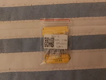 Surtido de inductores de anillo de Color, 12 valores, 0307, 1/4W, 0,25 W, 1UH, 100UH, 33, 220UH, 330UH, 470UH, 1MH, juego surtido de inductores