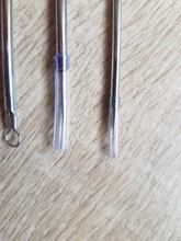 ATOMUS 4 unids/set eliminación de acné agujas de acero inoxidable Facial Blackhead punto grano removedor Extractor herramienta para cuidado de la cara