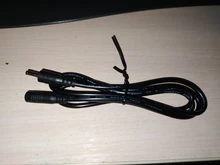 Extensión de Cable de alimentación de CC, adaptador de Cable de 5V, 2A, 1/1mm x 3/5mm, conector macho de CC hembra para cámara de seguridad CCTV, 3,5, 5/1,35 metros
