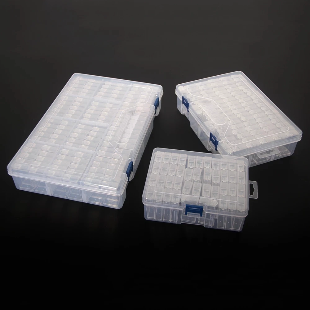 42/84/124/64 Square Bottle Storage Box Diamond Mosaic Bead Container Accessories Nail Art Rhinestone Organizer Plastic Case Tool
42/84/124/64 Square Bottle Storage Box Diamond Mosaic Bead Container Accessories Nail Art Rhinestone Organizer Plastic Case Tool