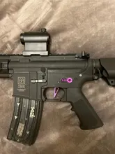 Palanca selectora CNC azul mecanizada, gatillo de liberación de revista, traje de captura para la serie AEG M4/M16, accesorios de caza de Paintball Airsoft