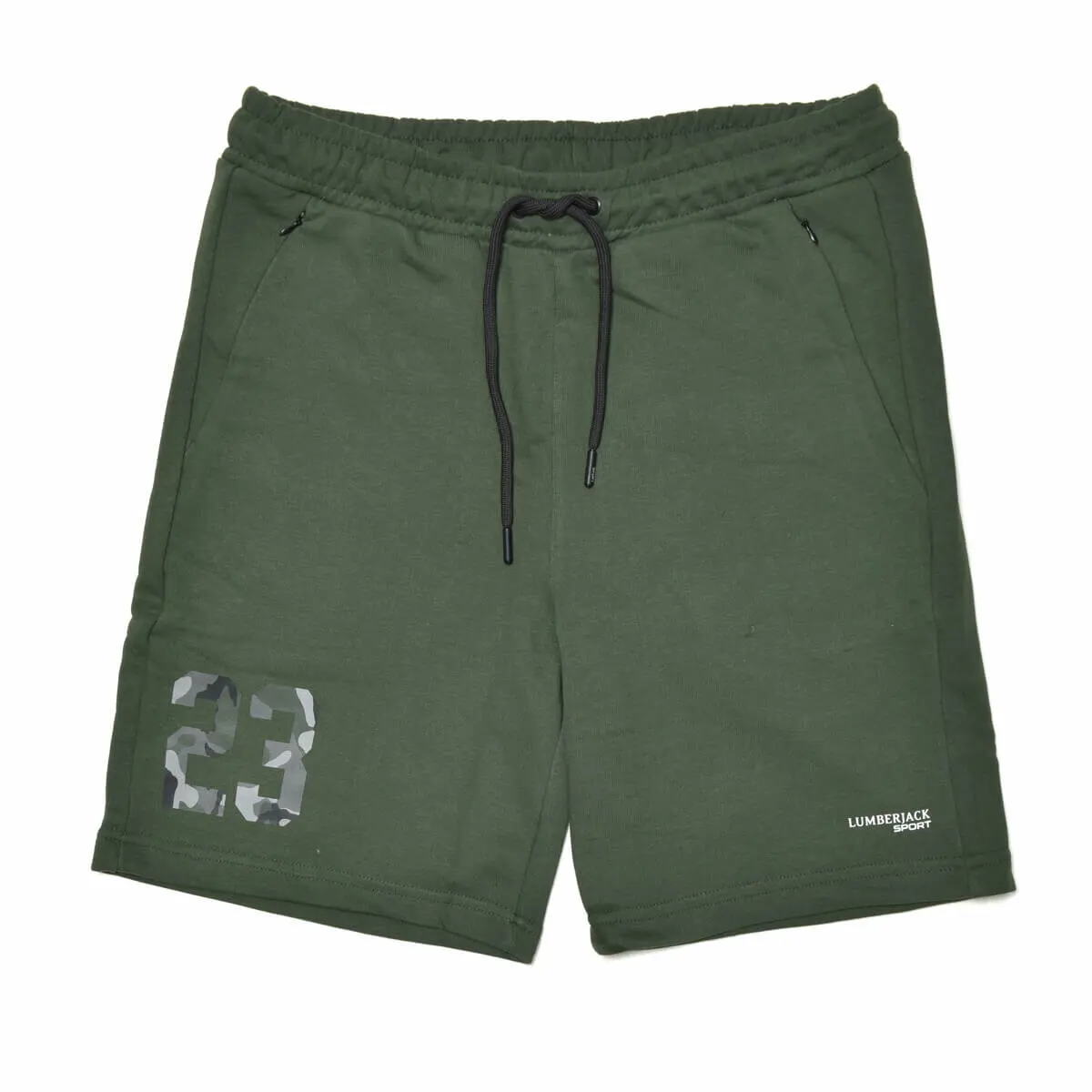 

FLO Men's Summer Shorts Khaki Male Shorts LUMBERJACK BLACK SHORT