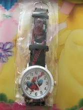 Reloj de cuarzo de cuero de marca de dibujos animados para niños y niñas, reloj de pulsera informal a la moda, reloj de pulsera, reloj