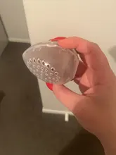 Soporte de esponja de belleza estuche de almacenamiento, maquillaje, licuadora, soporte para esponjas, vacío, cosmético, en forma de huevo, transparente, caja de secado 2020, 1 ud.