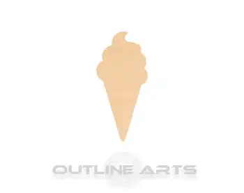 10 pieces Ice Cream Cone Laser Cut Wood Shape Craft Supply
10 pieces Ice Cream Cone Laser Cut Wood Shape Craft Supply