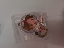 Cordón retráctil de alta calidad para la oficina, 1 Uds. Médicos enfermeros, insignia de identificación, soporte para tarjeta de identificación, llavero cadena Clips