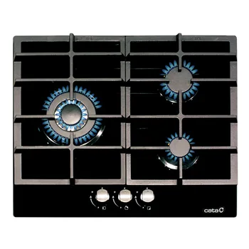Gas Hob Cata LCI6021BK 60 cm (3 Stoves)
Gas Hob Cata LCI6021BK 60 cm (3 Stoves)