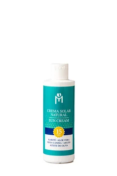 Organic MONTROS COSMETICS NATURAL sun cream with Argan and JOJOBA oils, ALOE VERA, shea butter and canine rose extract SPF15
Organic MONTROS COSMETICS NATURAL sun cream with Argan and JOJOBA oils, ALOE VERA, shea butter and canine rose extract SPF15