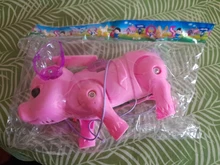 Bonito cerdo de ensueño para mascota con luz, paseo, música, electrónica, mascotas, Robot, juguetes para niños, niñas, regalo BX0D