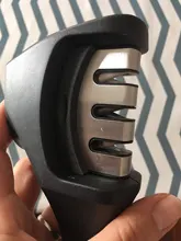 Afilador de cuchillos profesional, herramienta para afilar cuchillos de 3 etapas, tungsteno, diamante y cerámica