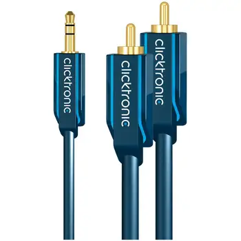 ICOC CLC-JR-020-audio cable for MP3 player/iPod/Smartphone 1x3.5mm stereo / 2xRCA 2 mCLICKTRONIC15.89
ICOC CLC-JR-020-audio cable for MP3 player/iPod/Smartphone 1x3.5mm stereo / 2xRCA 2 mCLICKTRONIC15.89