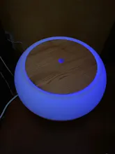 Smart Wifi inalámbrico 400 ml difusor aromaterapia Aroma difusor de aceite esencial humidificador de aire Compatible con Alexa y Google amazon Control de voz