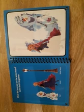 Original Frozen Water painting Drawing toys Graffiti anime action figure Watercolour