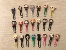 25 uds caliente icono de marcadores de libro de papel Clips de papelería para maestro de los estudiantes de la Escuela de suministros de oficina punto de libro regalo de los niños