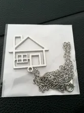 MQCHUN-collar de acero inoxidable para hombres y mujeres, banda de Rock, velo negro, collares de novias, novia, BVB Merch, Logo FOB, regalo para fanáticos