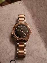 CIVO-relojes de acero inoxidable para mujer, pulsera de esfera de diamante resistente al agua, analógicos de tres manos, de cuarzo