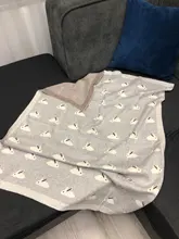 Mantas de bebé Super suave, de punto infantil envoltura para bebé manta de envoltura moda Otoño recién nacido Ropa de cama manta protector para niños 100*80