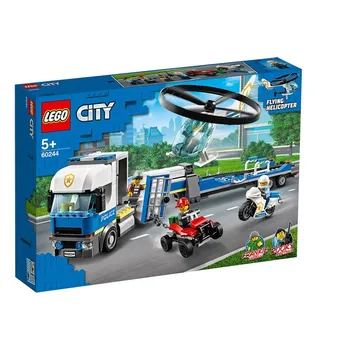 Playset City Police Helicopter Transport Lego 60244
Playset City Police Helicopter Transport Lego 60244