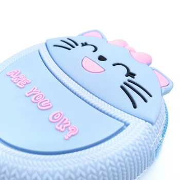 Original Blue coin purse for girl and woman with zipper and cat design. Bag for USB or headphones.
Original Blue coin purse for girl and woman with zipper and cat design. Bag for USB or headphones.
