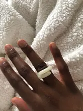 FFLACELL 2020 de moda de verano de acrílico geométrico Irregular bola de cristal transparente resina anillos de colores para la joyería de las mujeres regalos