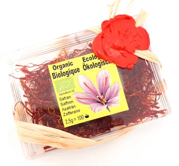 Spanish saffron eco-friendly in strands. Expositora box with 12 small boxes from 2.5 grams.
Spanish saffron eco-friendly in strands. Expositora box with 12 small boxes from 2.5 grams.