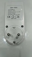 Switch-Socket Programmable Digital Timer Electronic Outlet Fr-Plug Cyclic 24-Hour EU