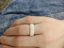 JeeMango-Anillos de cerámica de corte blanco y negro para mujer, joyería clásica, Anillos de compromiso de boda para mujer, Anneaux, Anillos JR18014