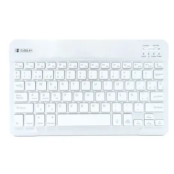 Bluetooth keyboard subblim sub-kbt-smbl30 silver-bt3.0-illuminated keys-battery 420mah - compatible device
Bluetooth keyboard subblim sub-kbt-smbl30 silver-bt3.0-illuminated keys-battery 420mah - compatible device