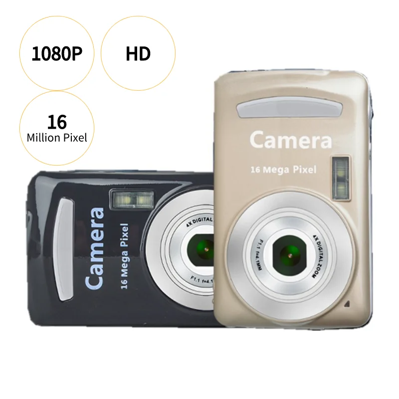 1080P Home Digital Camera 16 Million Pixel Mini LCD Screen HD Shoot Photography Support TF Card Portable DV Video Camcorder Cam
1080P Home Digital Camera 16 Million Pixel Mini LCD Screen HD Shoot Photography Support TF Card Portable DV Video Camcorder Cam