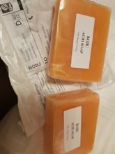 Jabón blanqueador de Ácido Kójico, cubierta negra oscura, Ácido Kójico, glicerina brillante, para cara y cuerpo, jabón blanqueador de piel