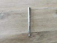Captador magnético telescópico ajustable, mango extensible de largo alcance, herramienta práctica para recoger tuercas/perno/tornillos, varilla de succión