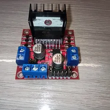 Módulo de placa de controlador L298N, robot de coche inteligente, motor paso a paso L298, placa de pruebas peltier, potencia alta, 1 unidad