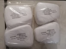 Filtro de algodón reemplazable para mascarilla de Gas, 10/30 Uds., 5N11 industrial, a prueba de polvo, para 6200/7502/6800