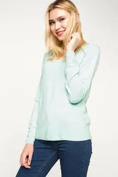 DeFacto Woman Fashion V-neck Pullovers Long Sleeves Pure Color Casual Knitted Pullovers Women Autumn New - F7088AZ17AU
DeFacto Woman Fashion V-neck Pullovers Long Sleeves Pure Color Casual Knitted Pullovers Women Autumn New - F7088AZ17AU