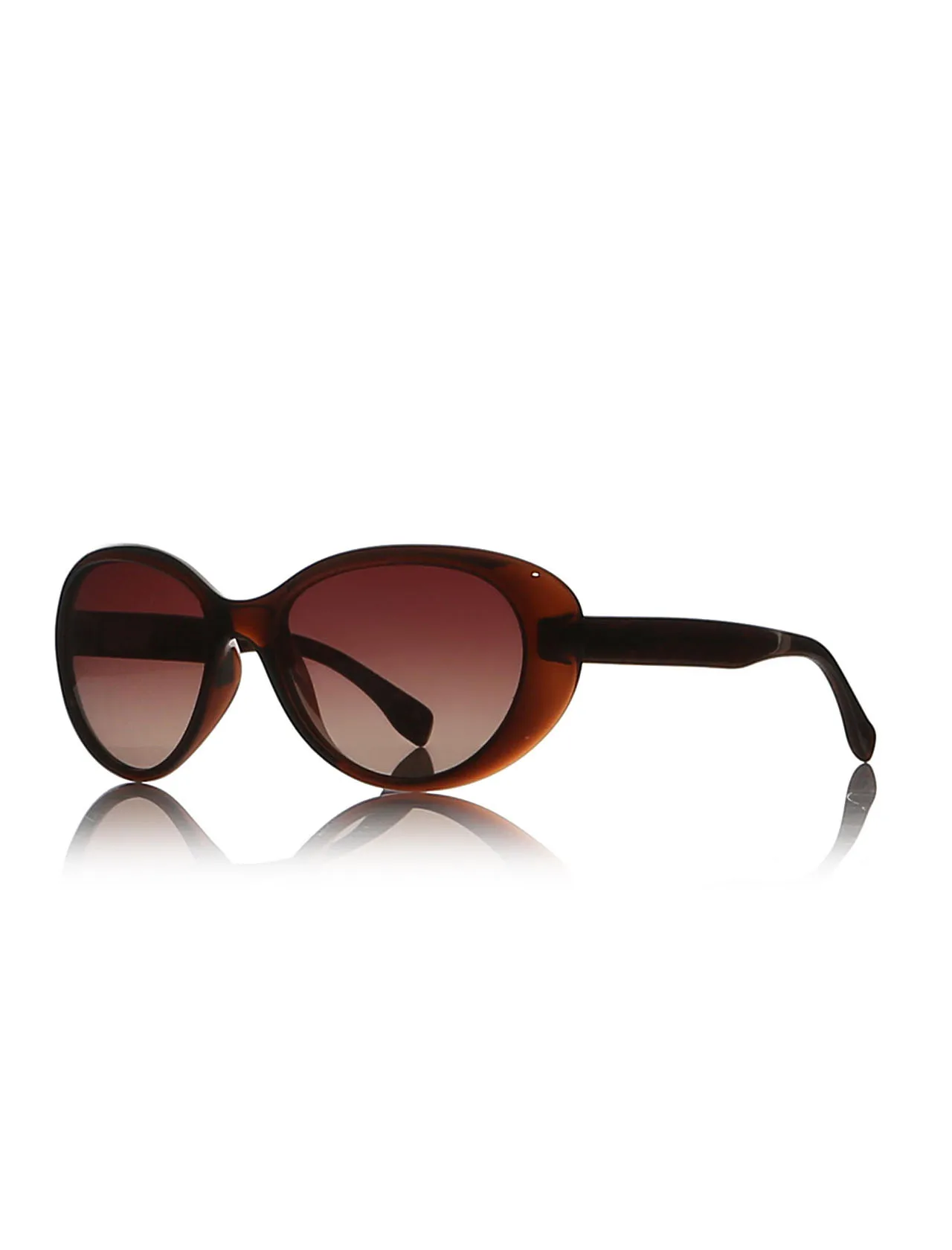 

Women's sunglasses S. C 4087 02 bone Brown organic rectangle rectangular 57-18-135 suncity