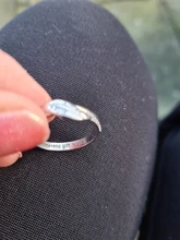 Anillo de compromiso con Circonia cúbica para mujer, sortija de compromiso, Plata de Ley 925, grabado personalizado, 2 nombres