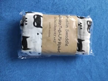 100% de muselina de algodón para bebé, suave, gasa para el baño, para dormir