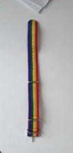 Pulseras bisexuales trenzadas para hombres y mujeres, pulseras trenzadas del orgullo de los homosexuales, del arco iris de Nepal, joyería de amistad