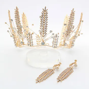 bridal hair set wedding super fairy wedding luxury crown headdress crown accessories jewelry sets 
bridal hair set wedding super fairy wedding luxury crown headdress crown accessories jewelry sets