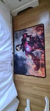 Alfombra de dibujos animados para bebés, tapete de Los Vengadores, Marvel, Iron Man, para el suelo, dormitorio, antideslizante, regalo de cumpleaños