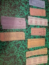 Pegatina de papel para decoración washi, libro antiguo Vintage, pegatinas, álbum de recortes diario, 40 Uds.
