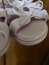 SKHEK-sandalias de verano con cuentas para niñas, zapatos de princesa con borlas, 4, 5, 6, 7, 8, 9, 10, 11, 12, 13, 14 años