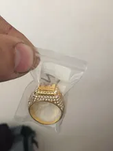 Hip Hop anillo Vintage anillos de joyería para las mujeres de diamantes de imitación completa Punk dorado dedo anillo Rock anillos de boda con cristal