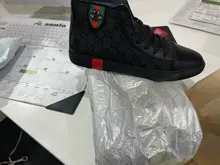 Zapatos informales de moda para hombre, botas altas, zapatillas de deporte, calzado de lujo, Blanco nuevo, otoño e invierno, 2020