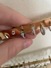 Canner-pendientes de aro de Plata de Ley 925 para mujer, aretes lujosos de Serpiente resplandeciente, joyería fina, W4