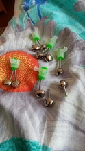 5 uds. Campana para mordedura de pesca alarmas Abrazadera para caña de pescar protector de esquina campanas anillo accesorios de pesca de carpa aparejos alarma de peces